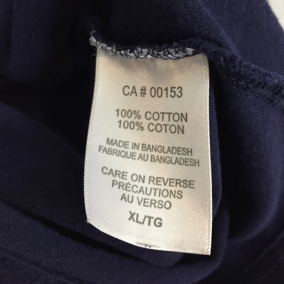 Toronto Maple Leafs NHL T Shirt Mens XL Dark Blue Cotton Screened Graphic Tee - Picture 7 of 9